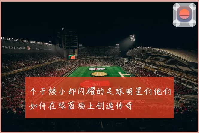 个子矮小却闪耀的足球明星们他们如何在绿茵场上创造传奇