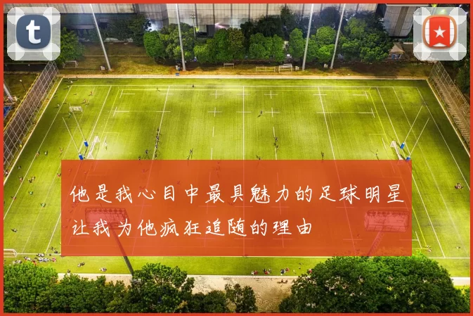 他是我心目中最具魅力的足球明星让我为他疯狂追随的理由