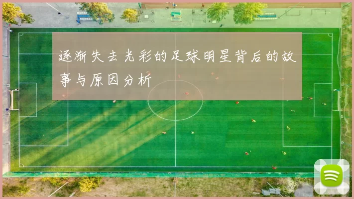 逐渐失去光彩的足球明星背后的故事与原因分析